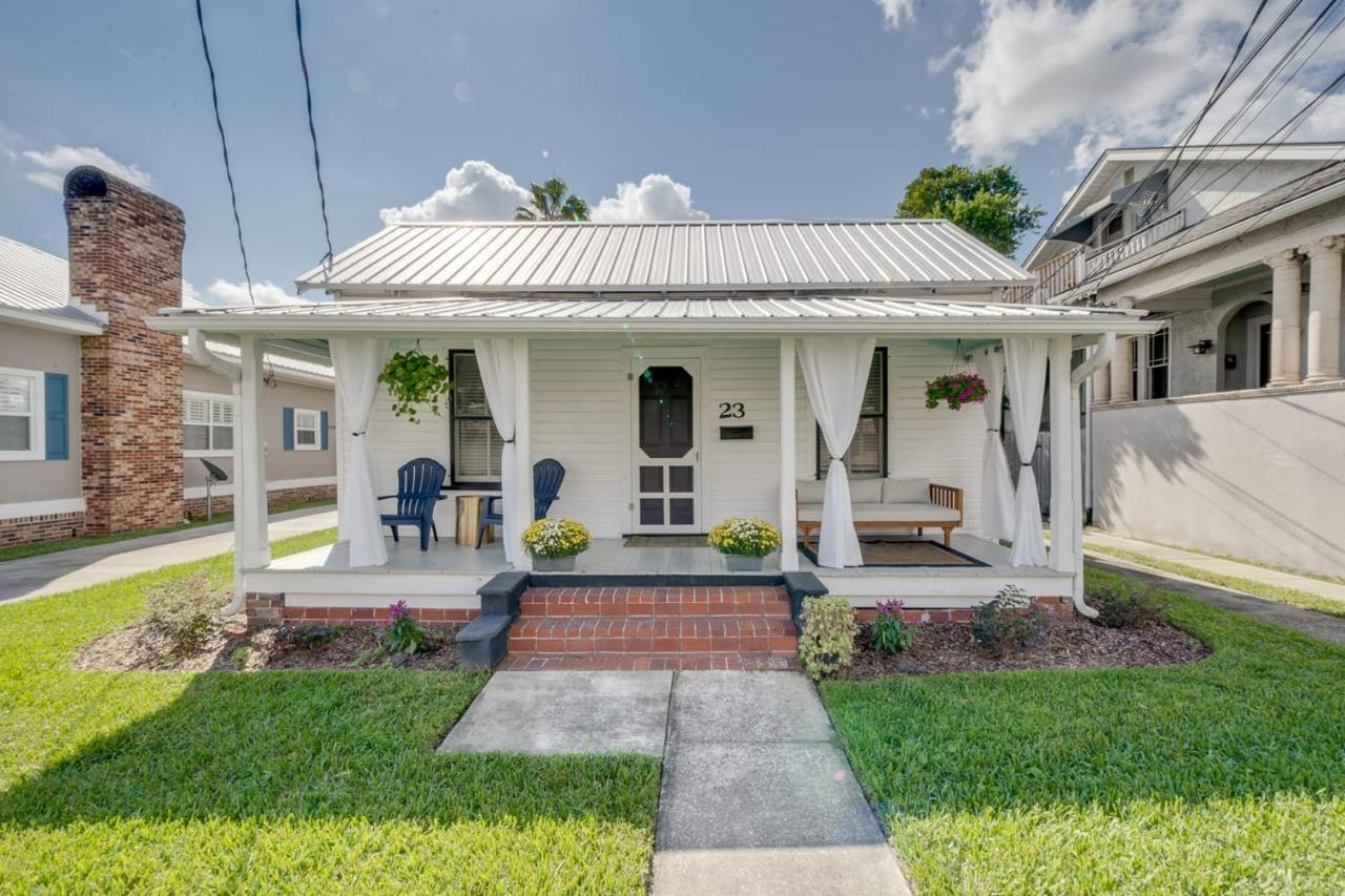 Updated Early 1900S 2Br Cottage Walking Distance To Downtown With Onsite Parking St. Augustine Exterior foto